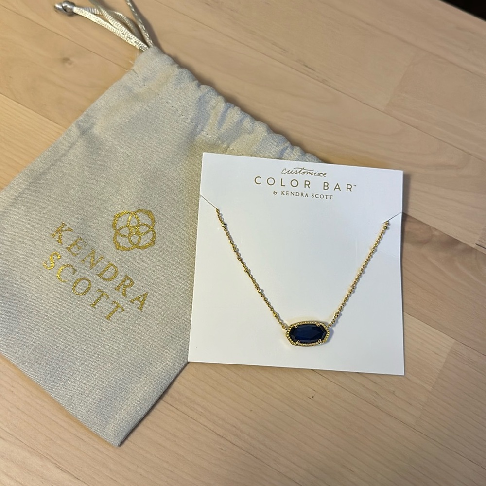 Kendra Scott Elisa Gold Pendant Necklace
